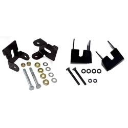 Rugged Ridge - Control Arm Skid Plate Kit, Front And Rear, Black, Rugged Ridge, Jeep Wrangler JK 2007-2015, 4 Pieces  -18003.37