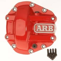 ARB 4x4 Accessories - Dana 35 Model 35 M35 ARB NODULAR IRON HEAVY DUTY DIFFERENTIAL COVER (RED POWDERCOAT)   -750004