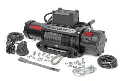 Rough Country - 9500LB PRO SERIES ELECTRIC WINCH | SYNTHETIC ROPE
