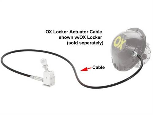 70" OX LOCKER CABLE ASSEMBLY W/ JAMB NUT FOR JEEP FORD CHEVY GMC DIFFERENTIAL