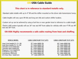 OX Locker - Cables