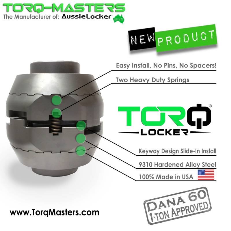 TORQMASTERS INDUSTRIES Torq LOCKER DANA 60 35 SPLINE Image 2