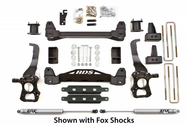 BDS Suspension - BDS Suspension 4" Suspension Lift Kit System for 2009