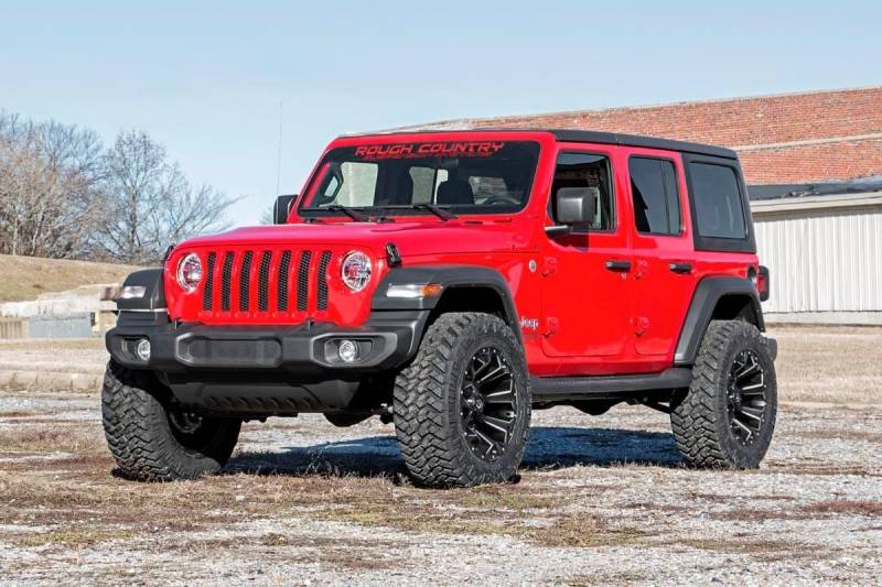 rough country  inch lift kit jeep wrangler jl 4wd (2018-2022)
