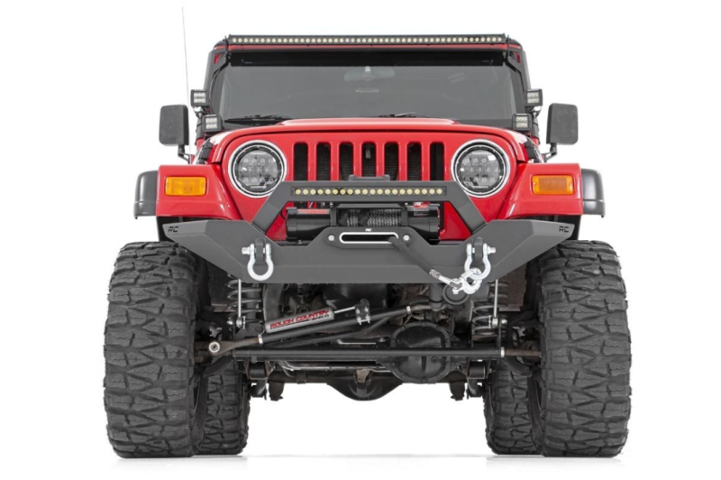 rough country front bumper | rock crawler | jeep wrangler tj 4wd (1997-2006)