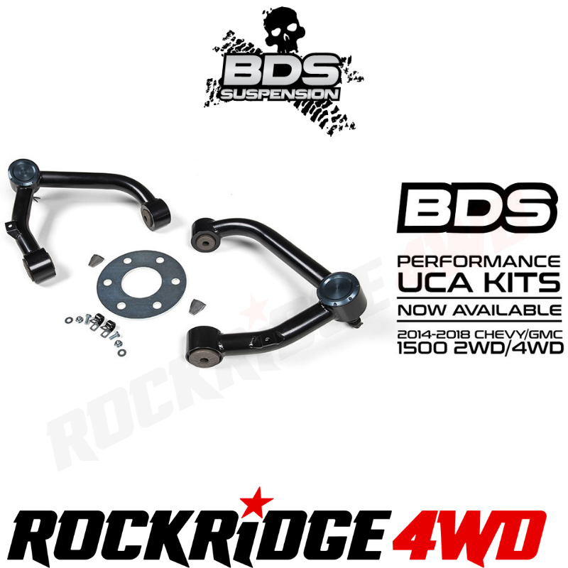 BDS Suspension BDS UPPER CONTROL ARM KIT 20142018 CHEVY/GMC 1500