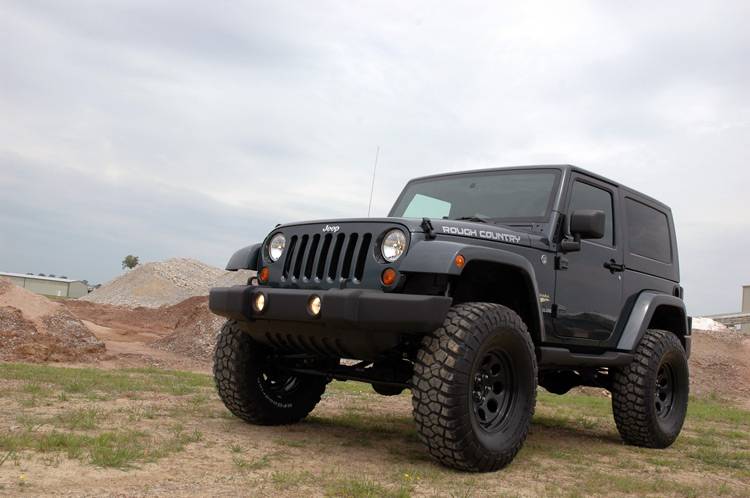 rough country 6 inch lift kit x-series | jeep wrangler jk 4wd | 2 door (2007 -2018)