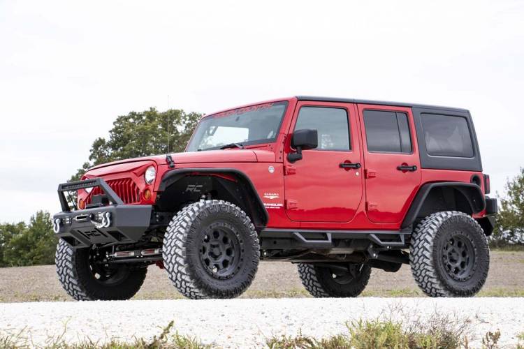 rough country 4 inch lift kit long arm | jeep wrangler jk 2wd/4wd