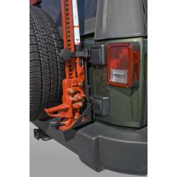 Rugged Ridge - Off Road Jack Mounting Bracket, Hi-Lift Style, Rugged Ridge | 2007-2018 Jeep Wrangler JK