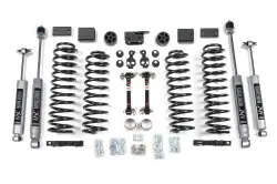 BDS Suspension - BDS Suspension 3" Lift Kit for 2012-2018 Jeep Wrangler JK 4 door 4WD - Standard Jeep or Rubicon - 1403H