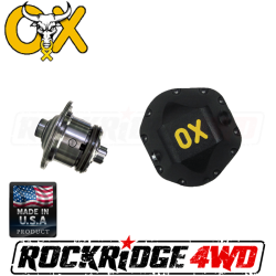 OX Locker - DANA 44 OX Locker (3.73 & DN) 30 SPLINE JEEP CJ XJ MJ TJ LJ - Includes HEAVY DUTY Differential Cover!  -OX-D44-373-30