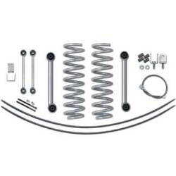 Rubicon Express - Rubicon Express SUPER-RIDE KIT W/ADD-A-LEAF 84-01 Jeep Cherokee XJ 3.5" (NO SHOCKS)   