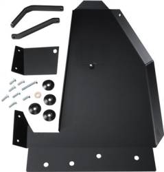 Rock Hard 4x4 - ROCK HARD 4X4™ OIL PAN / TRANSMISSION SKID PLATE - SHORT ARM/FACTORY SUSPENSION FOR JEEP WRANGLER JK 2/4DR 2007 - 2018