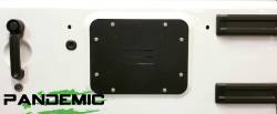 Pandemic - Pandemic Spare Tire Carrier Delete Plate (Aluminum) For Jeep Wrangler JK & JKU 07-18 - PAN-5005