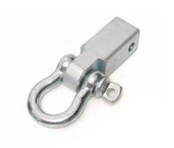 Smittybilt - Smittybilt Zinc Plated, 2 inch Receiver Mounted D-Ring Shackle    -29312