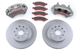 TeraFlex - TeraFlex Big Brake KIT for Jeep Wrangler JK Front Complete with Big Calipers and 13.3" PLAIN Rotors   -4303400