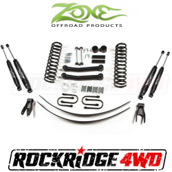 Zone Offroad - Zone Offroad 4.5" Jeep Cherokee XJ 84-01 Suspension System - J8N / J9N