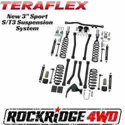 TeraFlex - Teraflex Jeep Wrangler JK 3" Sport S/T3 Suspension System *Select Model* - 1213000-1313000