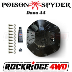 Poison Spyder - Poison Spyder Bombshell Differential Cover - Dana 44 - Black Powdercoated Finish