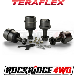 TeraFlex - TERAFLEX TJ/LJ Dana 30 | Dana 44 Upper & Lower HD Ball Joints w/out Knurl - Set of 4