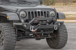 Rough Country - ROUGH COUNTRY FRONT BUMPER | SPORT | OE FOG | JEEP GLADIATOR JT/WRANGLER JK & JL