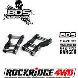 BDS Suspension - BDS SUSPENSION 1" Rear Shackle Kit | 2019 FORD RANGER 2WD/4WD - 123109
