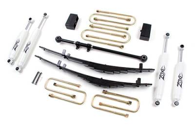 Zone Offroad - Zone Offroad 4" Suspension System Lift Kit for 00-05 Ford Excursion 4WD - F11