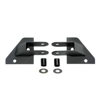 Rugged Ridge - Rugged Ridge Mirror Relocation Bracket Pair, Black, 87-95 YJ Wrangler With Half Doors & 94-95 YJ Wrangler With Full Doors   -11025.01