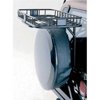 Rugged Ridge - Rugged Ridge Easy Load Trail Rack for Jeep Wrangler (Yj) 87-95, (Tj) 97-02 This Tailgate Rack **Will Not Work**On TJ'S Built After 2002     -11237.11