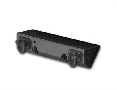 Rugged Ridge - XHD NON-WINCH Bumper Base Front Textured Black JK Wrangler 07-18