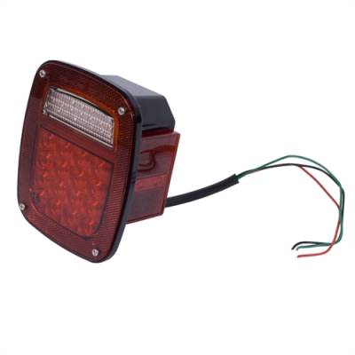 Rugged Ridge - Led Tail Light Assembly Right Hand, Jeep CJ 76-86, Jeep Wrangler YJ 87-95, Jeep Wrangler TJ 97-06   -12403.82