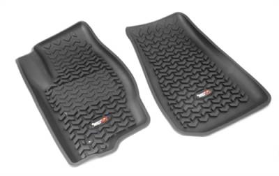 Rugged Ridge - Floor Liner, Black, Pair Jeep Grand Cherokee WK 2005-2010   -12920.28