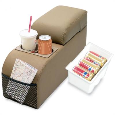 Rugged Ridge - Standard Locking Console, Spice, 76-95 Jeep CJ & YJ Wrangler   -13101.37
