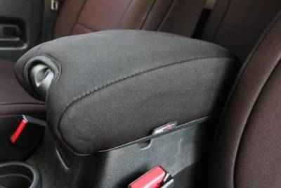 Rugged Ridge - Armrest Pad Black Neoprene Jeep Wrangler JK 11-15   -13108.01