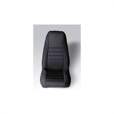 Rugged Ridge - Neoprene Seat Cover, Rugged Ridge, Fronts (Pair), Black, 76-90 Wrangler   -13212.01