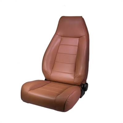 Rugged Ridge - Front Seat, Rugged Ridge, Factory Replacement With Recliner, Spice, 76-02 Jeep CJ YJ TJ Wrangler   -13402.37