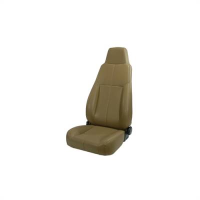 Rugged Ridge - Front Seat, Rugged Ridge, Factory Replacement With Recliner, Late Model Head Rest, Spice, 76-02 CJ YJ TJ Jeep Wrangler   -13403.37
