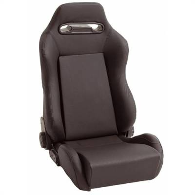 Rugged Ridge - Super Sport Seat, Black Denim 76-02 Jeep CJ YJ TJ    -13405.15