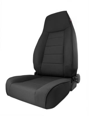 Rugged Ridge - Front Seat, Xhd Reclining, Black Denim, Rugged Ridge, Jeep Wrangler (TJ) 97-06)  -13412.15