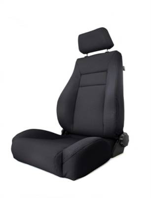 Rugged Ridge - Front Seat, Xhd Ultra Seat With Recliner, Black Denim, Rugged Ridge, Jeep Wrangler (TJ) 97-06   -13414.15