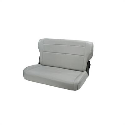 Rugged Ridge - Fold & Tumble Rear Seat, Rugged Ridge, Gray, 76-95 Jeep CJ YJ Wrangler   -13462.09