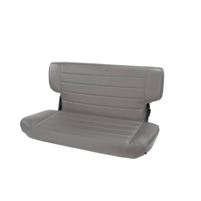 Rugged Ridge - Fold & Tumble Rear Seat, Rugged Ridge, Gray, 97-02 Jeep TJ Wrangler  -13463.09