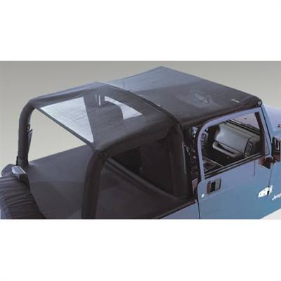 Rugged Ridge - Mesh Header Roll Bar Top, 97-06 Jeep TJ Wrangler   -13578.01