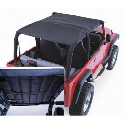 Rugged Ridge - Acoustic Island Topper, 97-06 TJ Wrangler, Black Denim -13582.15