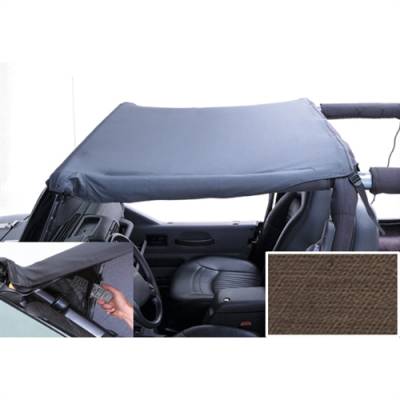 Rugged Ridge - Pocket Brief, Diamond Khaki, 97-06 TJ Jeep Wrangler LJ Unlimited (Header Mount)  -13585.36