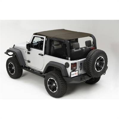 Rugged Ridge - Rugged Ridge Island Topper Soft Top | Khaki Diamond | 2007-2009 JK Wrangler 2 Door