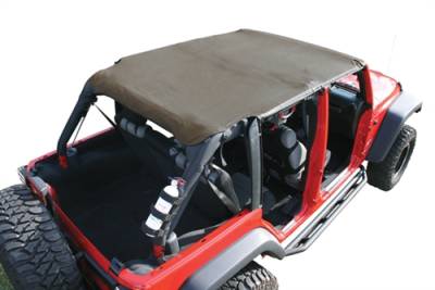 Rugged Ridge - Island Topper Soft Top, Khaki Diamond, Rugged Ridge, JK Wrangler 07-09 4-Door   -13589.36