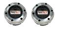 Rugged Ridge - Manual Locking Hubs, Rugged Ridge, Gm Blazer, Jimmy, Suburban 69-91, 1/2 Ton 69-87, 3/4 Ton 77-87; Dodge 1/2 Ton 69-75 & 80-93, 3/4 Ton 80-93; Ford Bronco 66-96, 1/2 Ton 59-96, 3/4 Ton78-86, International 1/2 Ton 68-75, Jeep SJ, J10, J20 74-91 15001.18