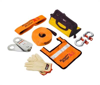 Rugged Ridge - Xhd Recovery Gear Kit, 30000 Lb, Rugged Ridge, Universal Application