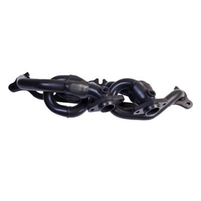 Rugged Ridge - Exhaust Header Ceramic Coated, Rugged Ridge, Jeep Wrangler TJ 2000-2006 4.0L -17651.02